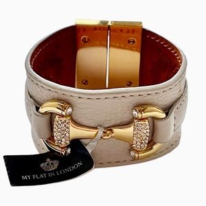 NWT My Flat in London Canterbury Cuff Bracelet